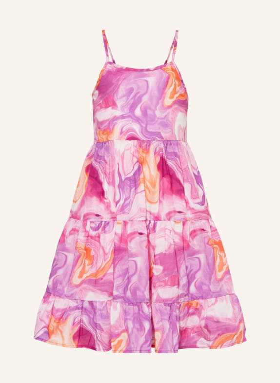 SEAFOLLY Sukienka plażowa ELECTRIC SUNSET LILA/ POMARAŃCZOWY/ FUKSJA