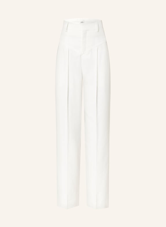 ISABEL MARANT Wide leg trousers STAYA WHITE