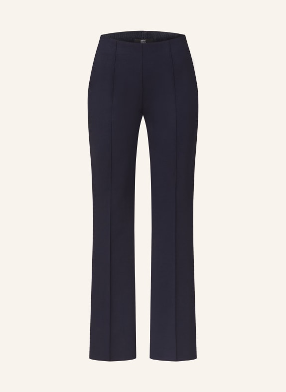 RIANI Bootcut trousers made of jersey DARK BLUE