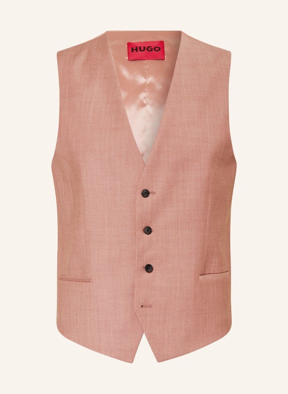 HUGO Suit vest VIN extra slim fit 609 DARK RED