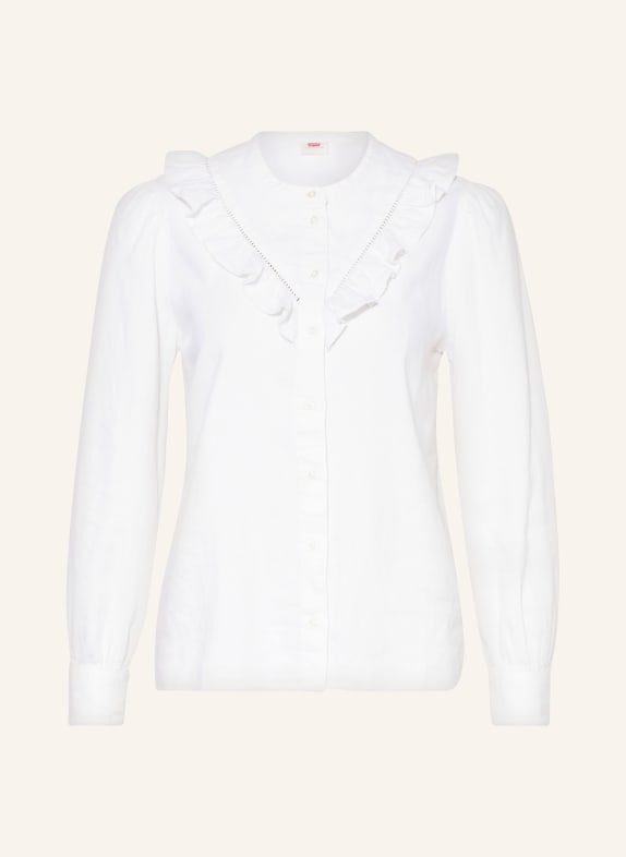 Levi's® Blouse CARINNA with linen WHITE