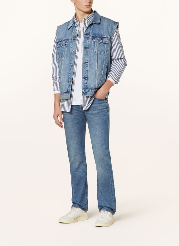 Levi's® Jeans 501 ORIGINAL Straight Fit 17 Med Indigo - Worn In