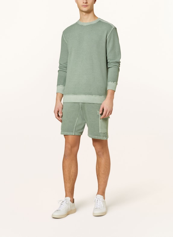 STROKESMAN'S Pullover HELLGRÜN