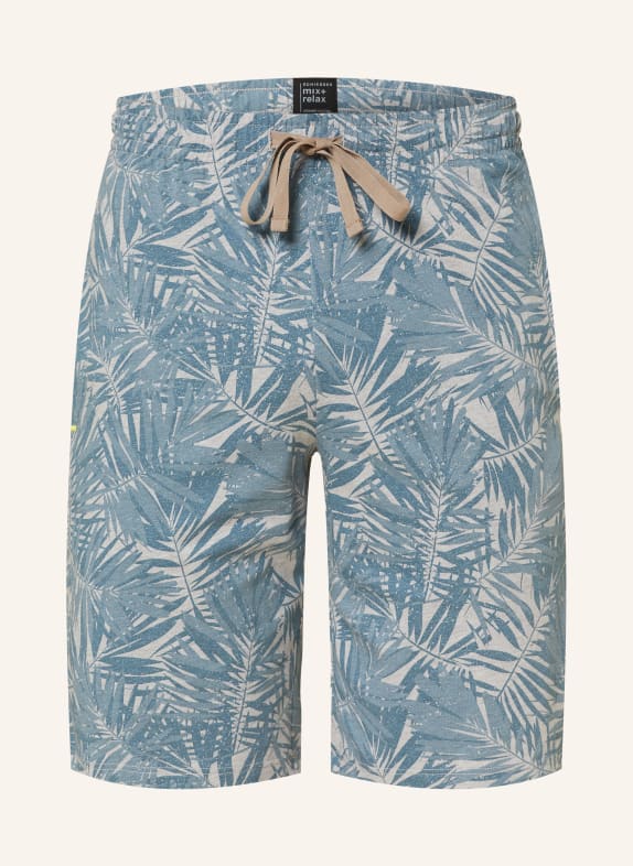 SCHIESSER Pajama shorts MIX + RELAX GRAY/ BLUE GRAY