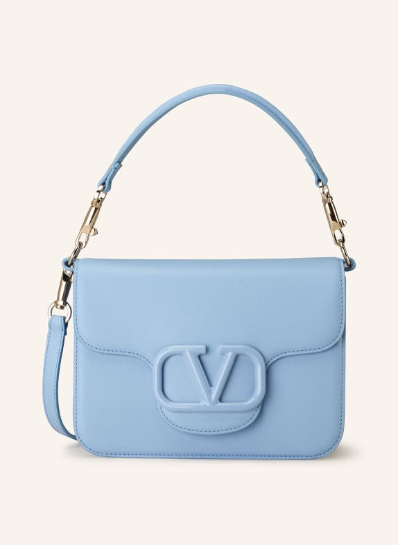 VALENTINO GARAVANI Crossbody bag LOCÒ LIGHT BLUE
