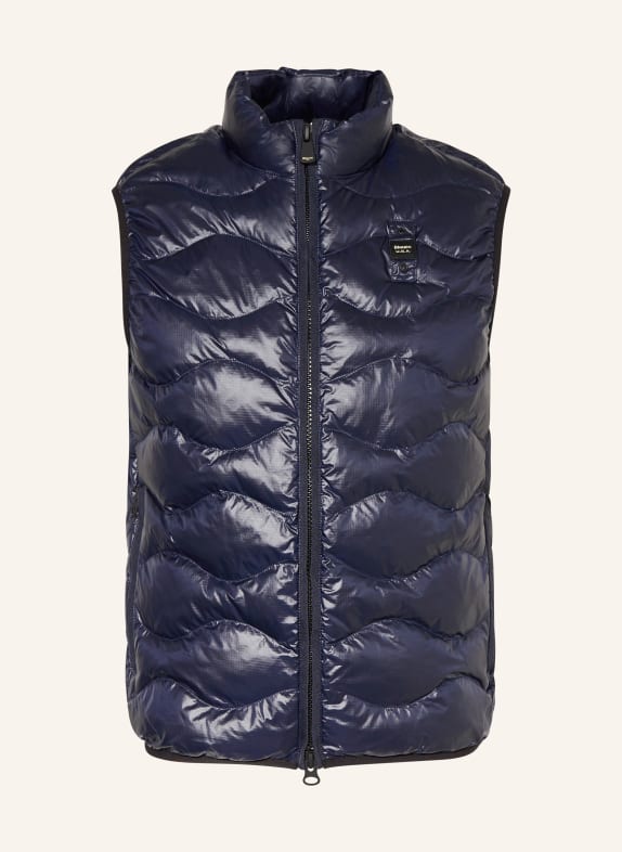 Blauer Quilted vest with DUPONT™ SORONA® insulation DARK BLUE