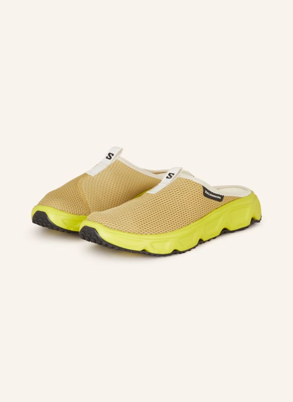 SALOMON Pantofle REELAX SLIDE 6.0 TMAVĚ ŽLUTÁ