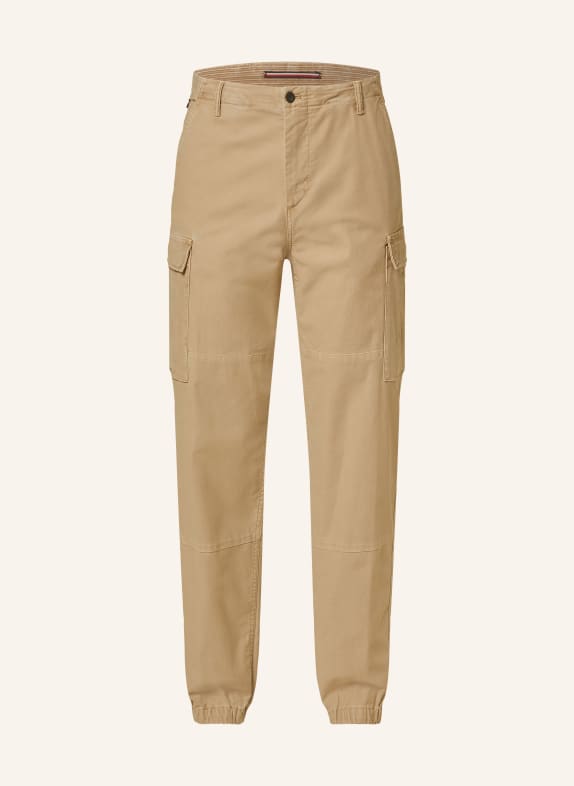 TOMMY HILFIGER Cargo trousers cargo fit LIGHT BROWN