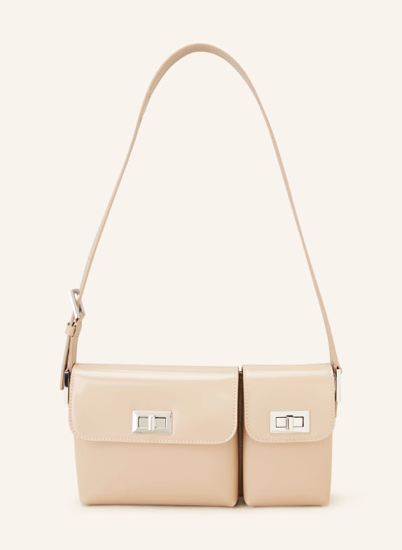 BY FAR Schultertasche BILLY TAUPE