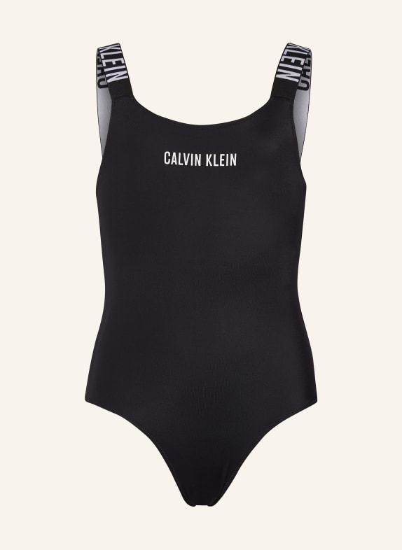 Calvin Klein Strój kąpielowy INTENSE POWER CZARNY