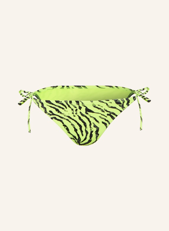 Calvin Klein Triangel-Bikini-Hose NEONGELB/ SCHWARZ