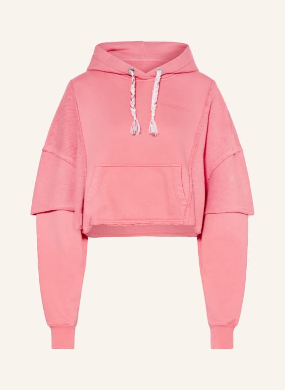KHRISJOY Cropped-Hoodie CP01 CANDY PINK