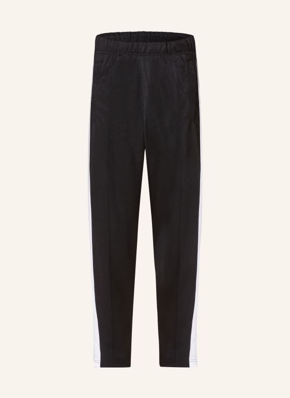 KENZO Pants in jogger style slim fit BLACK/ WHITE