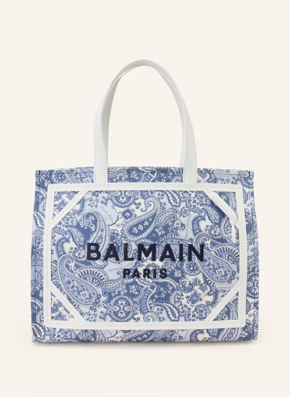 BALMAIN Shopper B-ARMY with pouch BLUE/ DARK BLUE/ WHITE