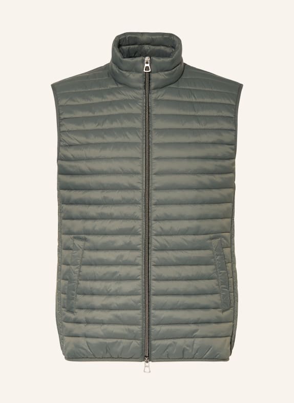 STROKESMAN'S Quilted vest OLIVE
