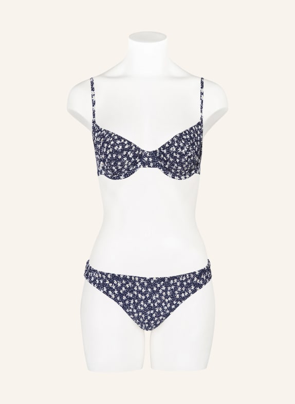 POLO RALPH LAUREN Bügel-Bikini-Top LE PETIT FLEUR DUNKELBLAU / WEISS