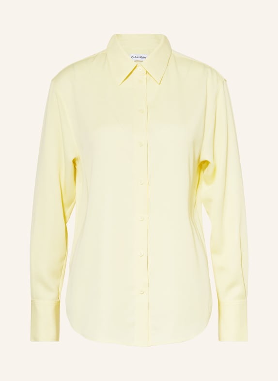 Calvin Klein Shirt blouse LIGHT YELLOW