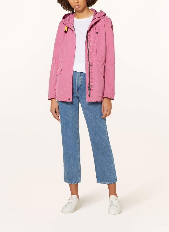 PARAJUMPERS Field jacket SOLE SPRING DUSKY PINK