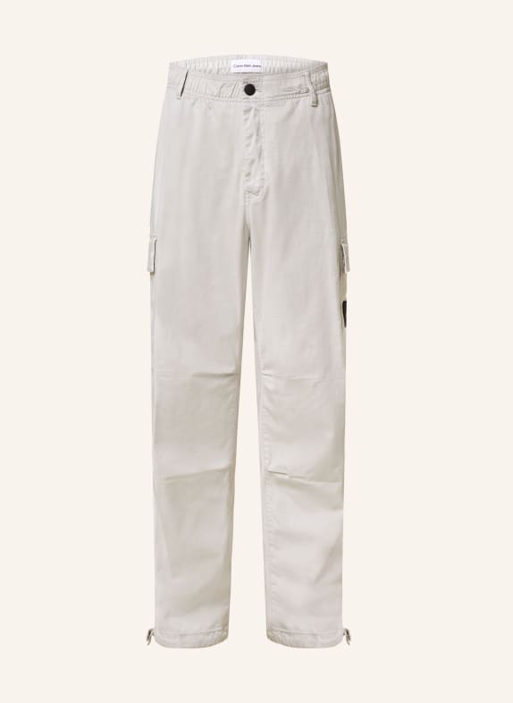 Calvin Klein Jeans Cargo pants regular fit LIGHT GRAY