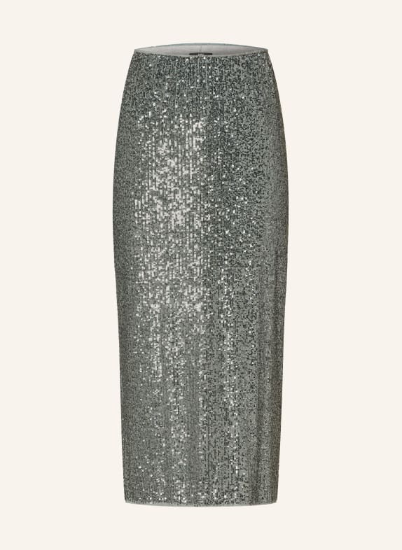 RIANI Skirt with sequins TEAL