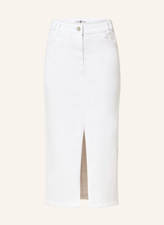 RIANI Spódnica jeansowa 100 WHITE