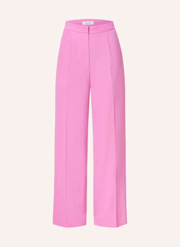darling harbour Wide leg trousers PINK