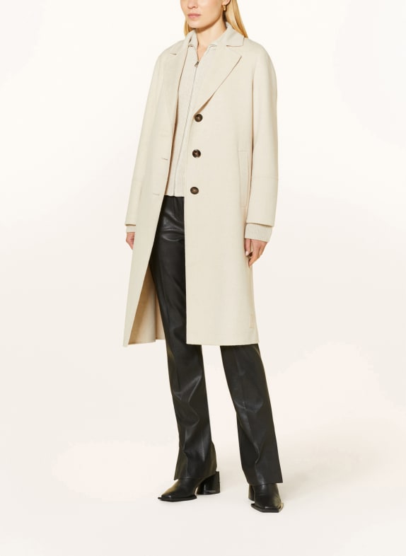 comma casual identity Coat CREAM