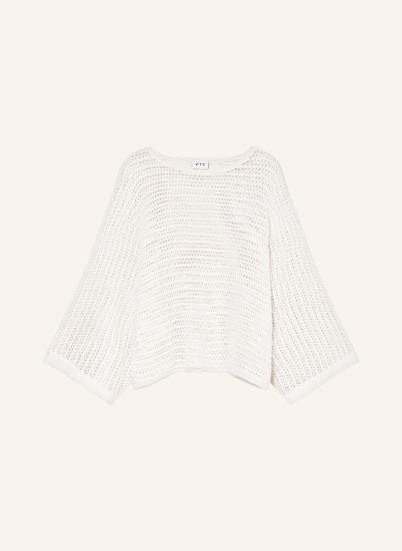 FTC CASHMERE Sweater with cashmere WHITE