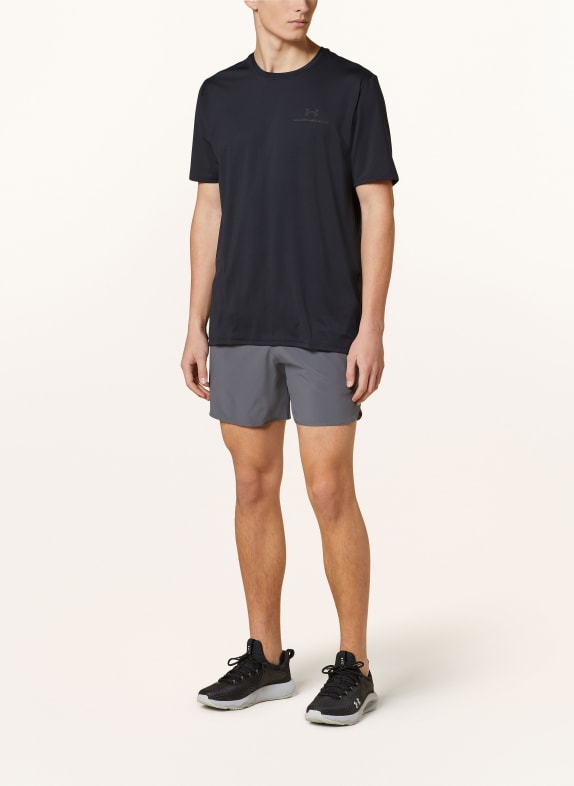UNDER ARMOUR T-shirt UA RUSH™ ENERGY ZWART