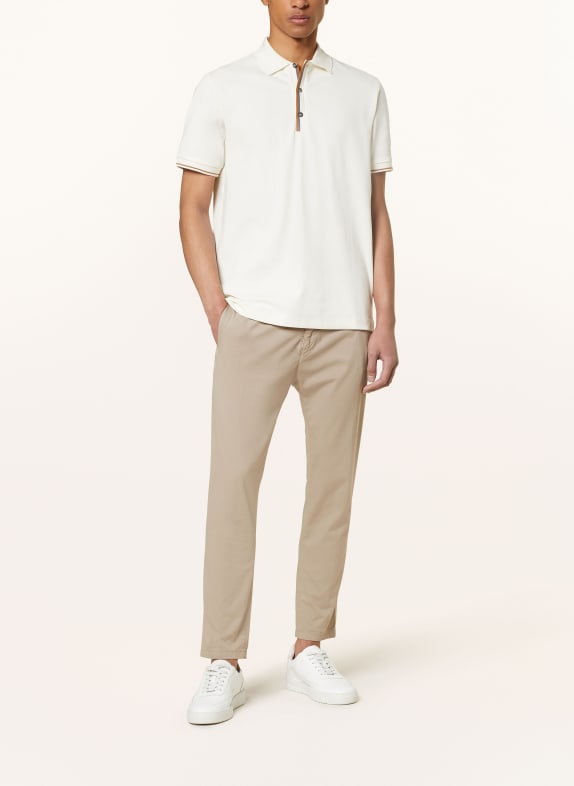 MOS MOSH Gallery Piqué poloshirt MMGHARVEY ECRU