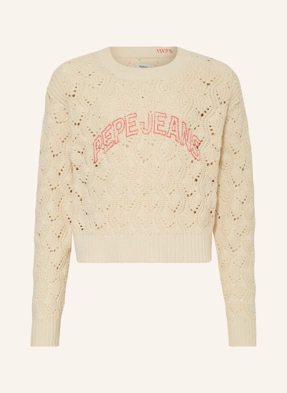 Pepe Jeans Sweter BEŻOWY
