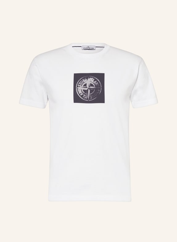 STONE ISLAND T-Shirt WEISS