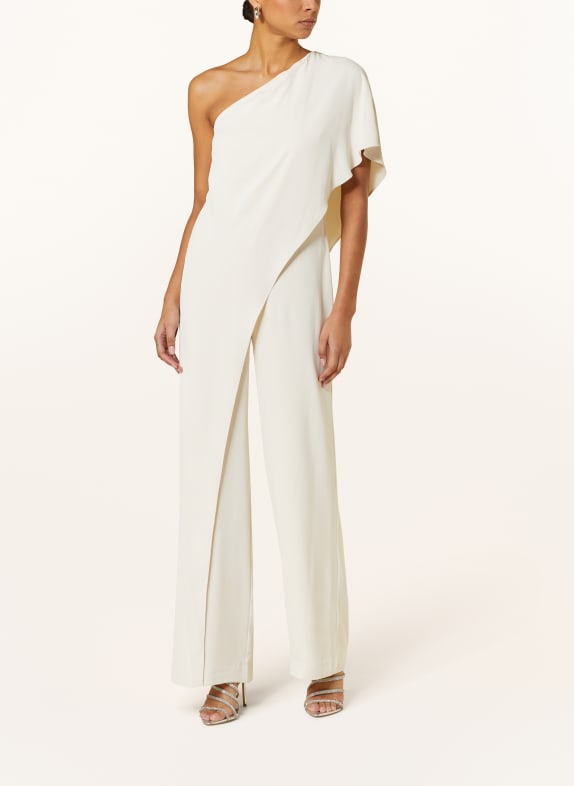 LAUREN RALPH LAUREN Kombinezon na jedno ramię APRIL KREMOWY