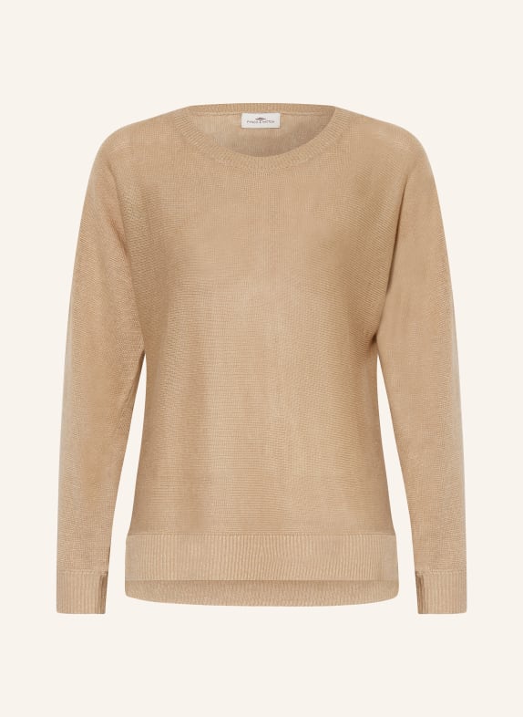 FYNCH-HATTON Linen sweater BEIGE