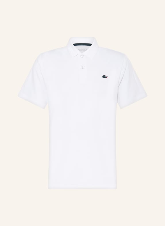 LACOSTE Funktions-Poloshirt WEISS
