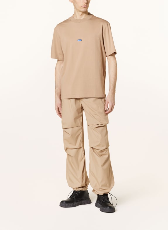 HUGO T-shirt NIEROS BEIGE