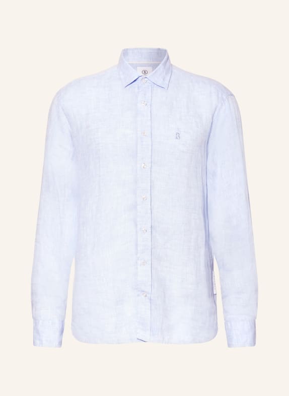 BOGNER Linen shirt TIMI regular fit LIGHT BLUE