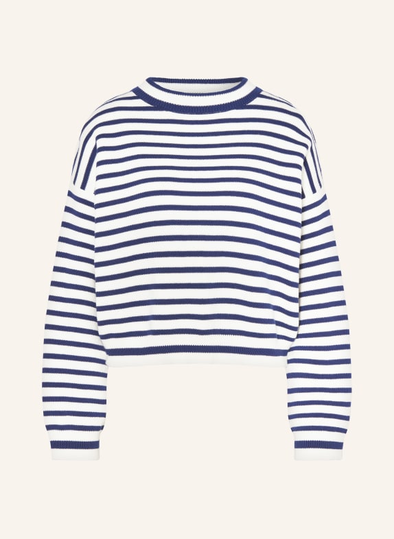 SoSUE Sweater BLUE/ WHITE