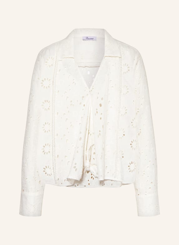 Princess GOES HOLLYWOOD Shirt blouse made of broderie anglaise WHITE