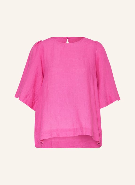 seidensticker Shirt blouse made of linen PINK