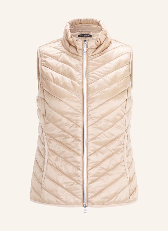 Betty Barclay Quilted vest BEIGE