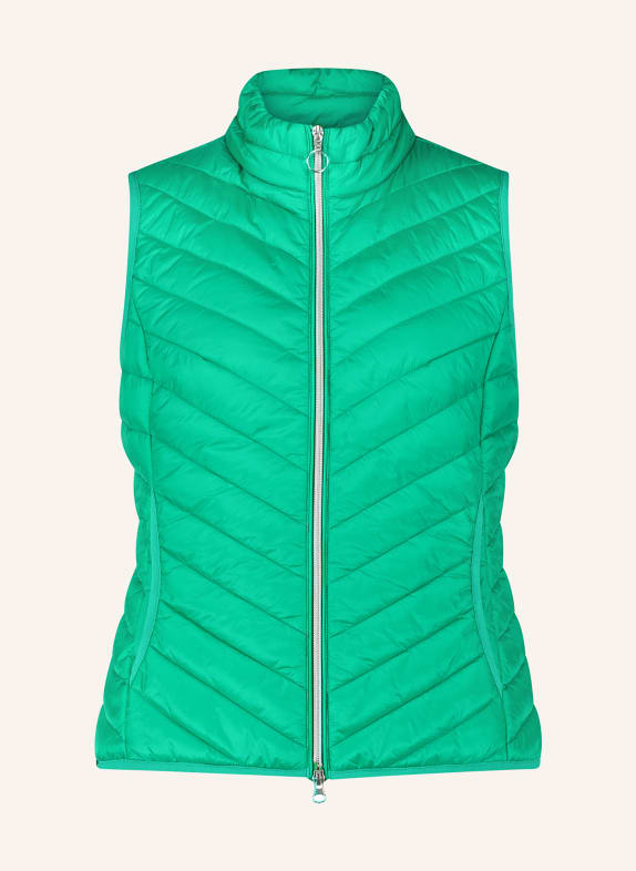 Betty Barclay Quilted vest GREEN