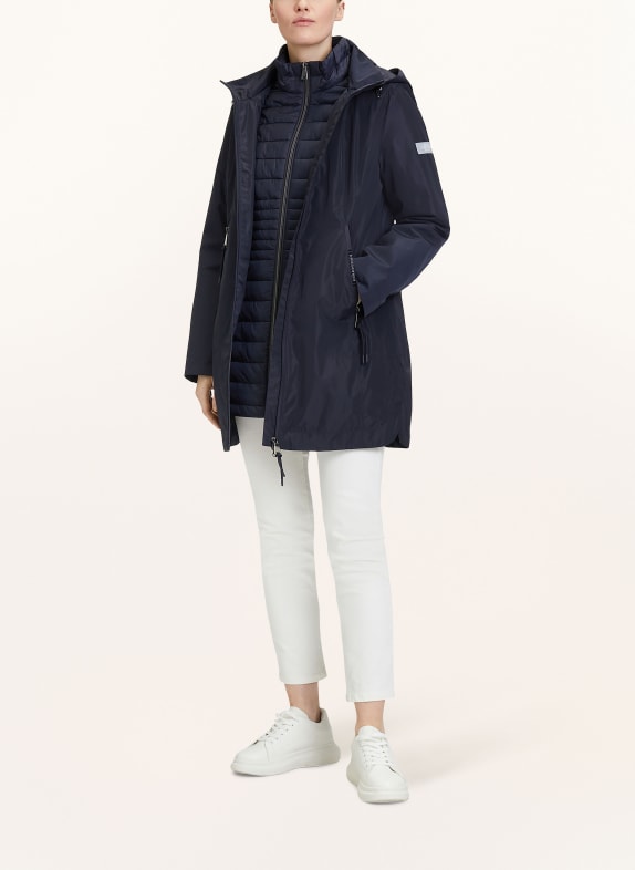 Betty Barclay 2-in-1 coat with removable hood DARK BLUE