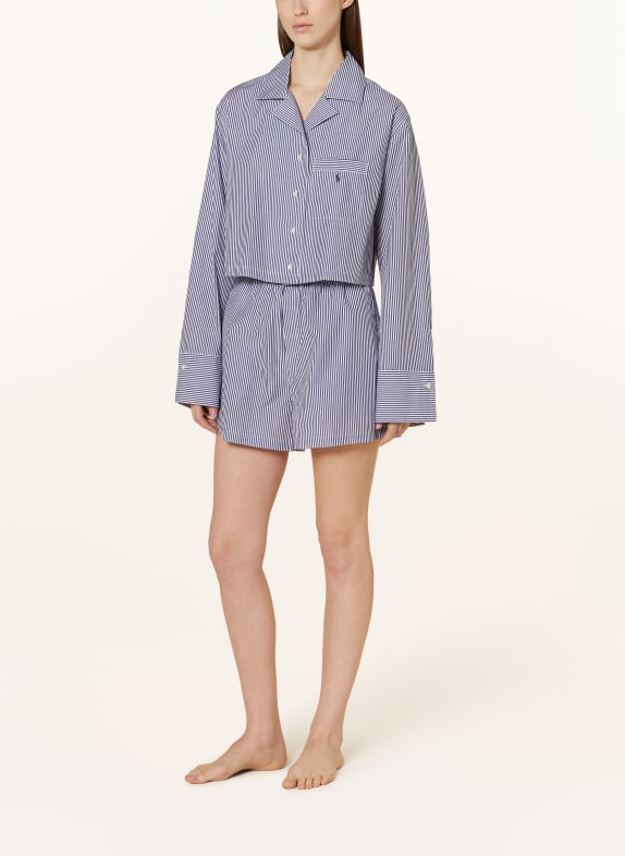 POLO RALPH LAUREN pyjama WIT / DONKERBLAUW