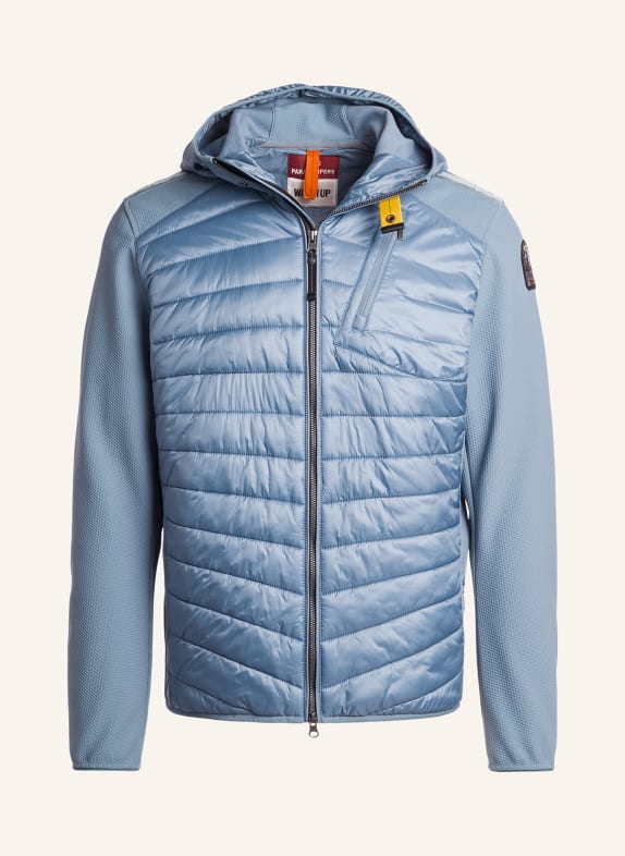 PARAJUMPERS Quilted jacket NOLAN BLUE GRAY