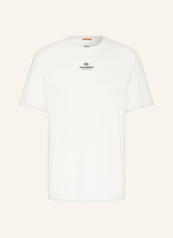 PARAJUMPERS T-Shirt BOE WEISS/ SCHWARZ