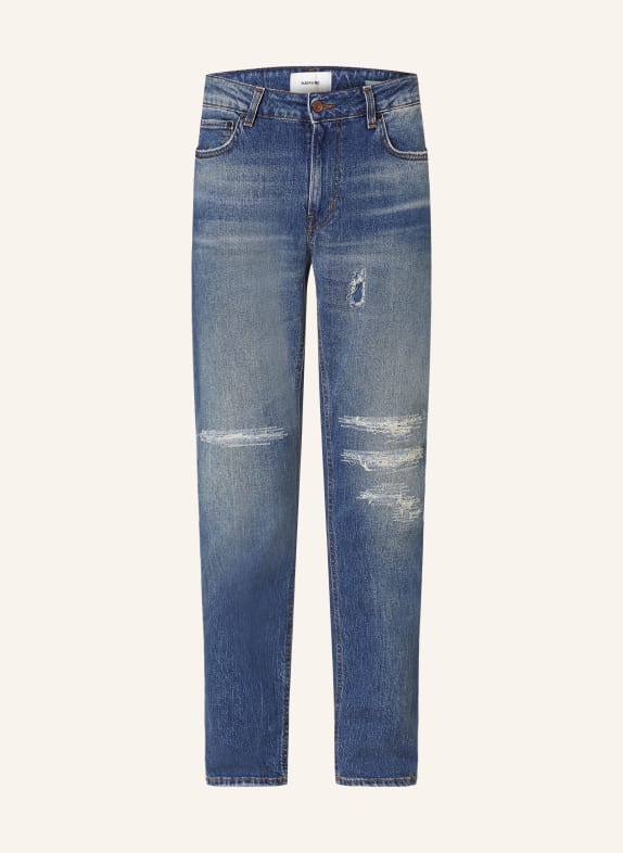 HAIKURE Destroyed jeans CLEVELAND extra slim fit L0820 BASEMENT BLUE