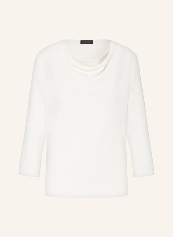 ELENA MIRO Shirt blouse with 3/4 sleeves WHITE