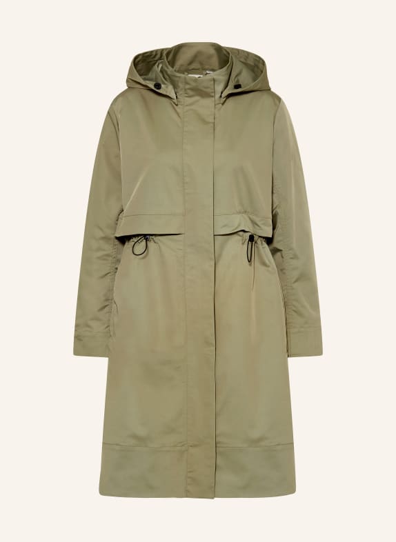 RINO & PELLE Parka KIMI with removable hood LIGHT GREEN