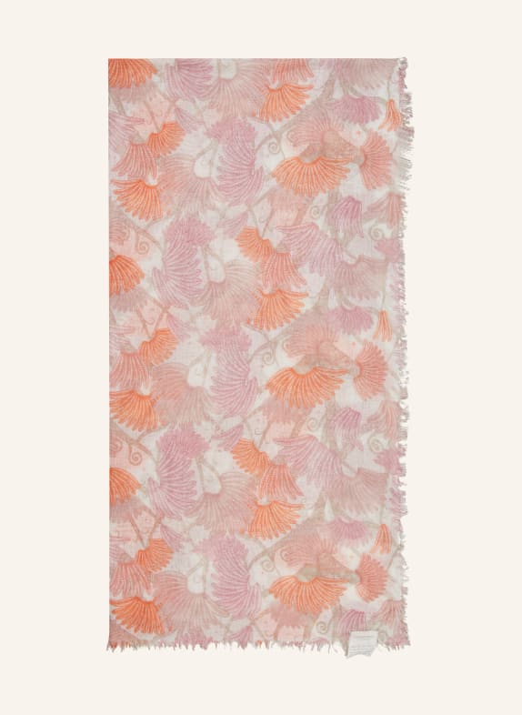 HEMISPHERE Scarf KUNGLES WHITE/ PINK/ ORANGE